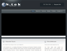 Tablet Screenshot of ktek.com